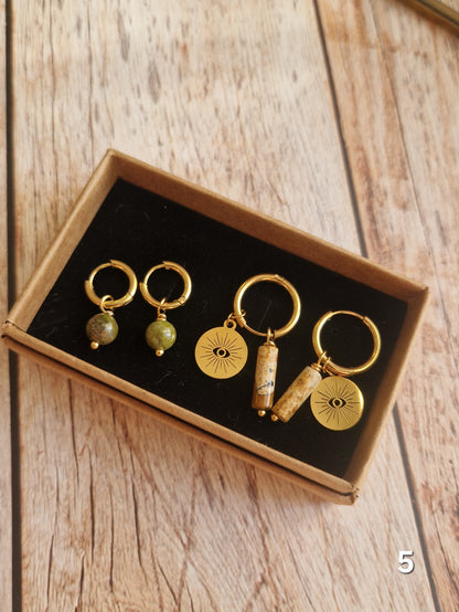 Coffret Boucles d'oreilles- 14 compositions