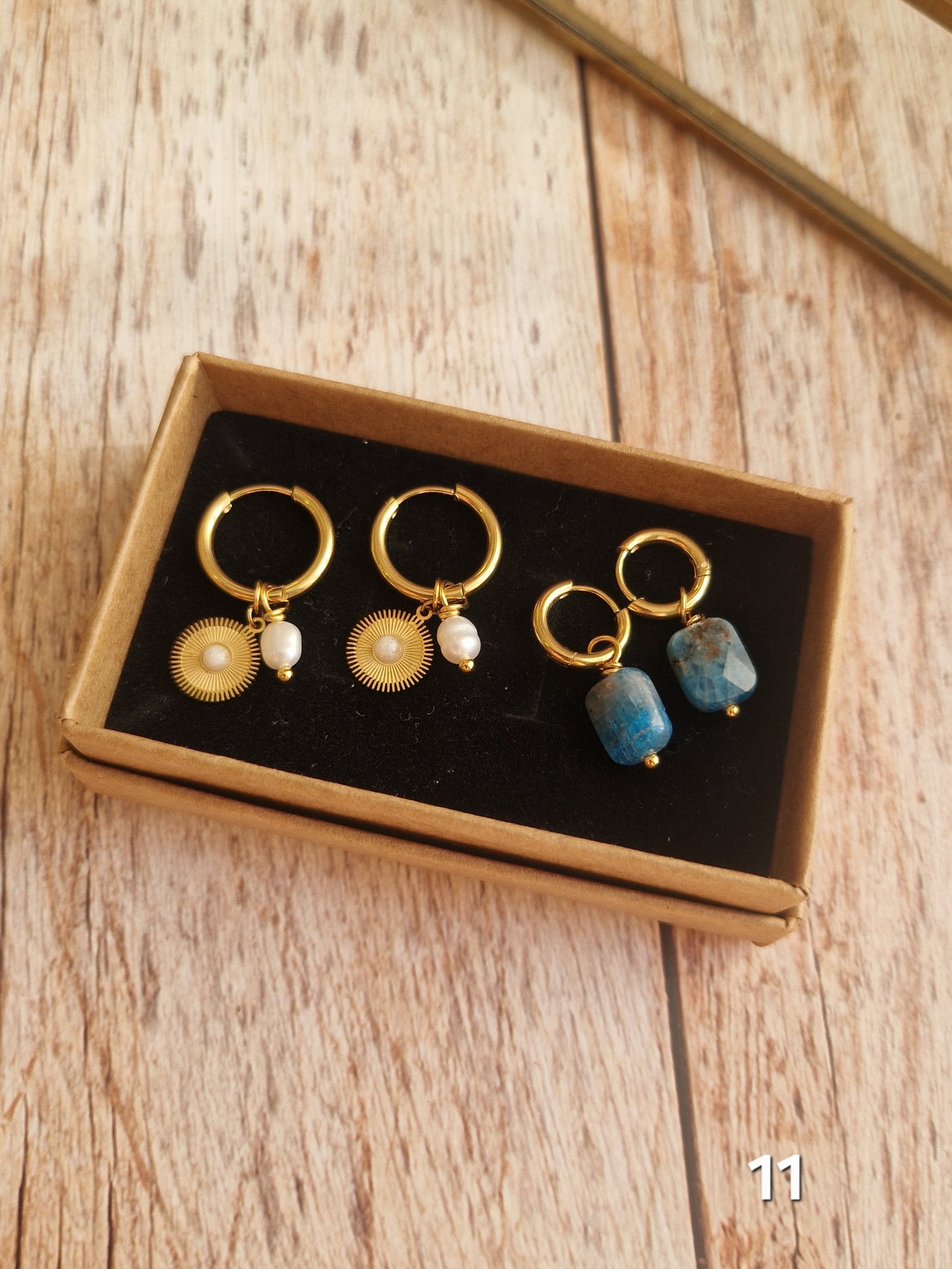 Coffret Boucles d'oreilles- 14 compositions