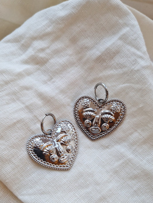 Boucles d'oreilles Espérance Argent