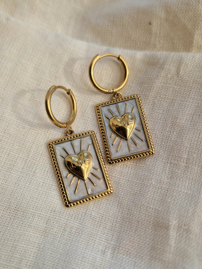 Boucles d'oreilles Love