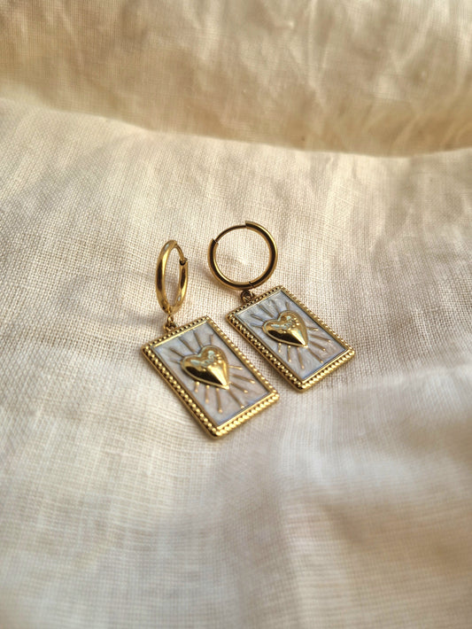 Boucles d'oreilles Love