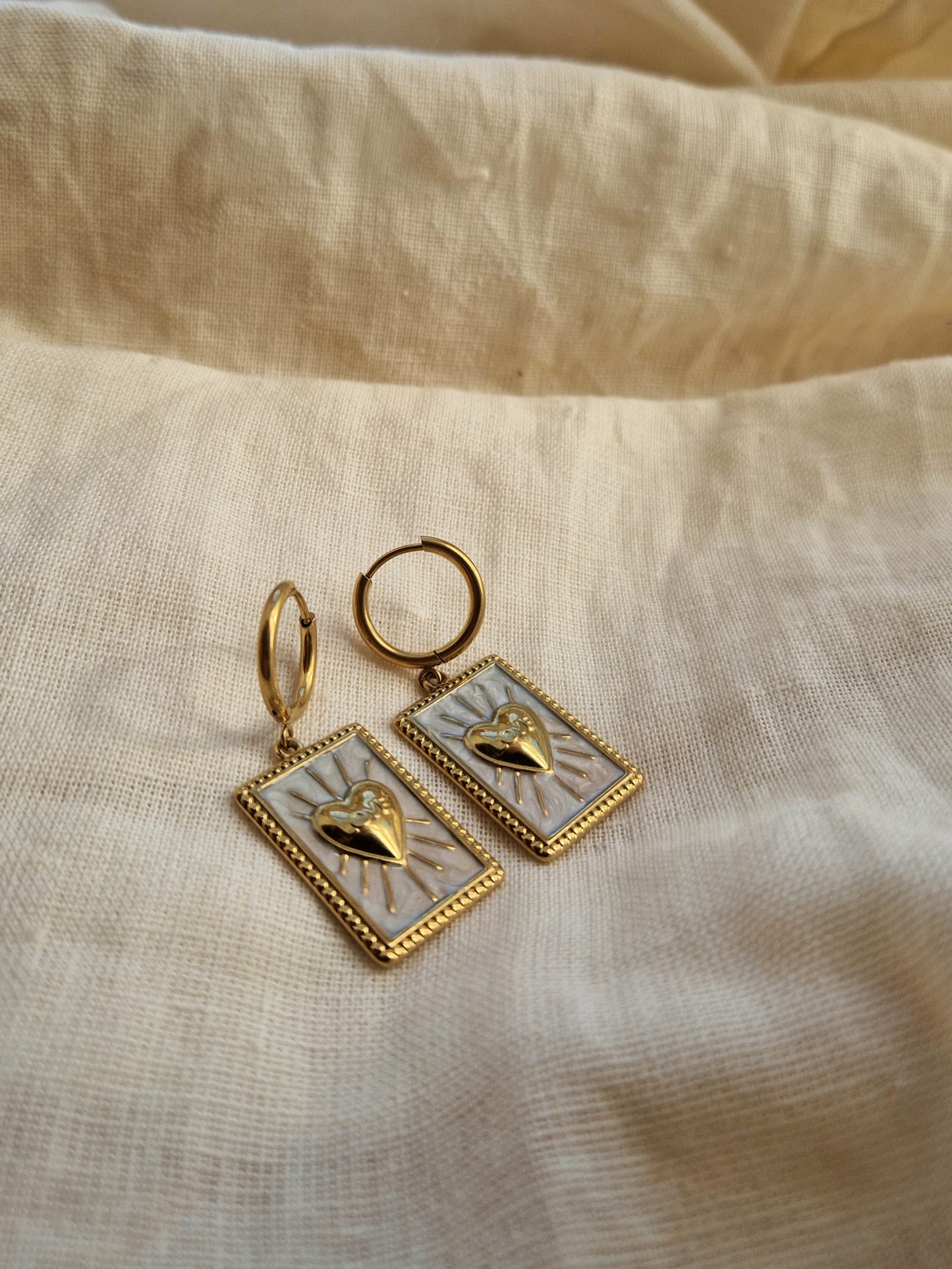 Boucles d'oreilles Love