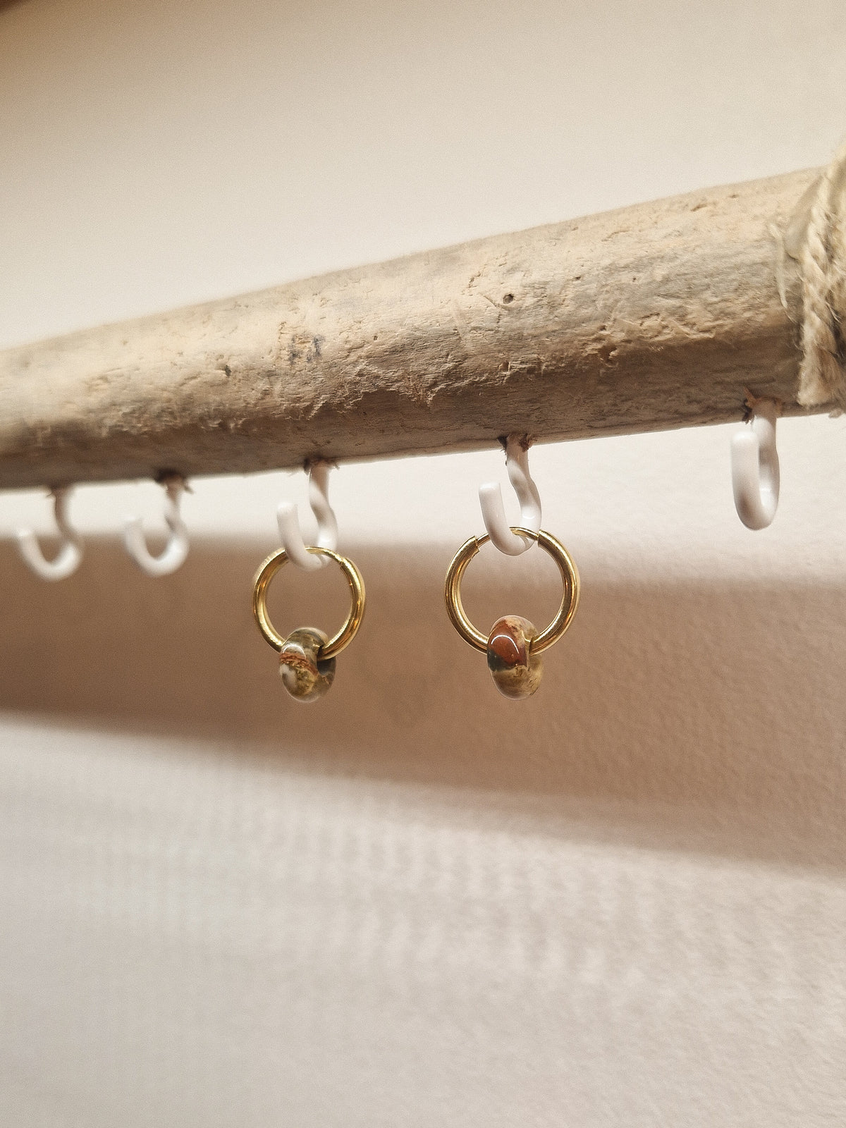 Boucles d'oreilles Cayo Jaspe Breschia