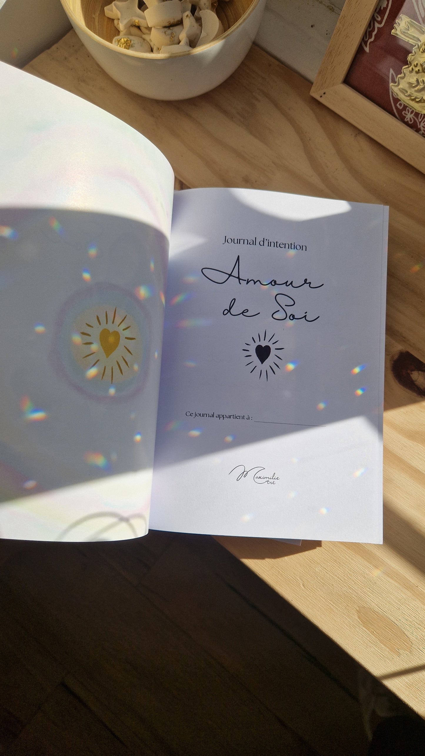 Journal d'intention "Amour de Soi"