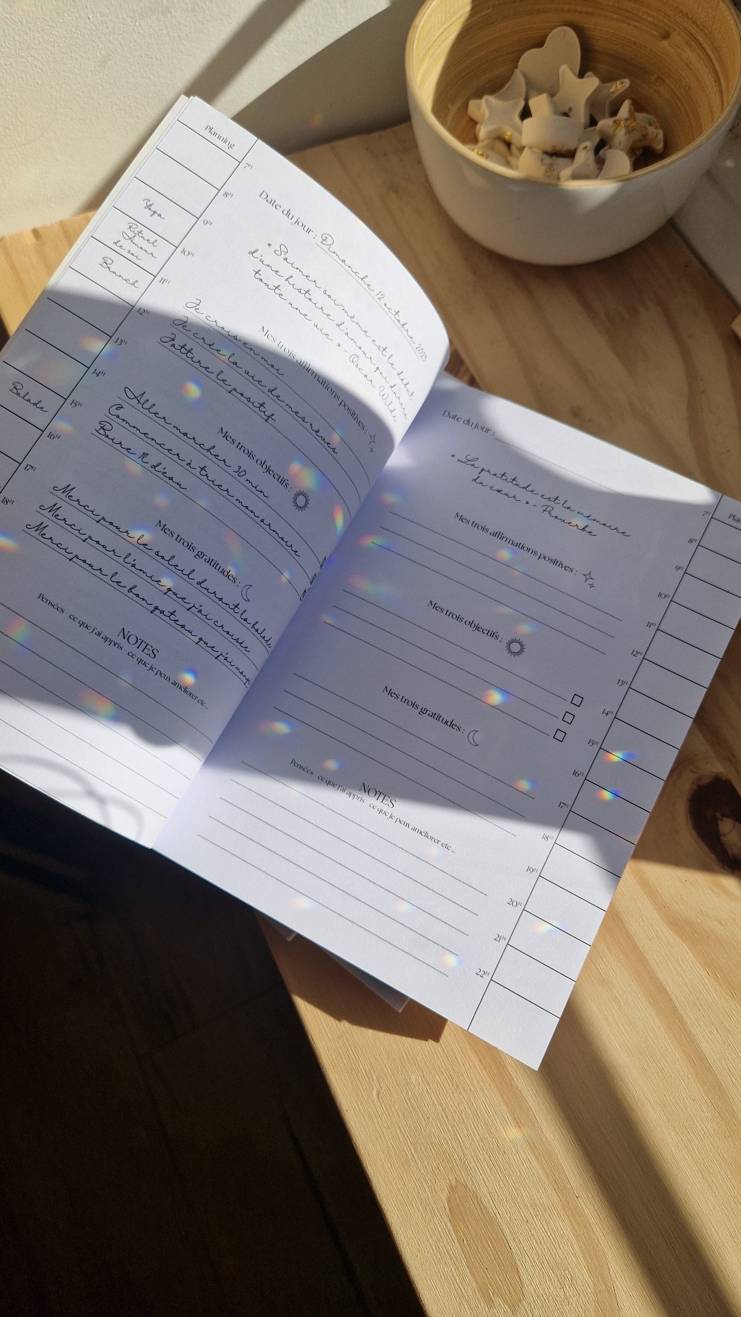 Journal d'intention "Amour de Soi"