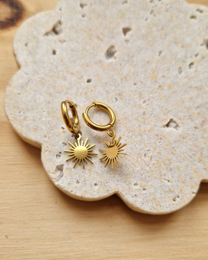 Boucles d’oreilles Petit soleil
