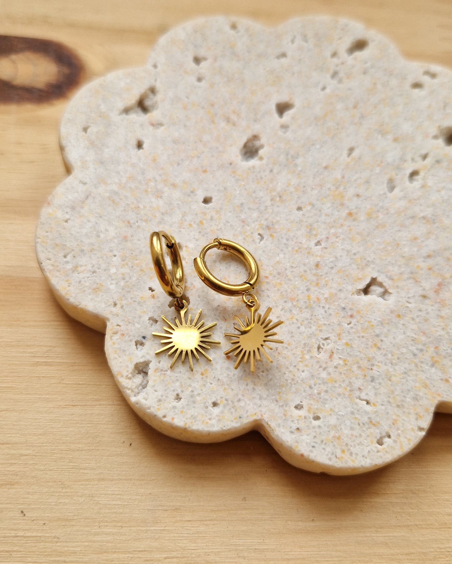 Boucles d’oreilles Petit soleil