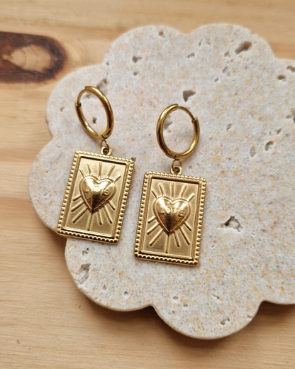 Boucles d’oreilles Love