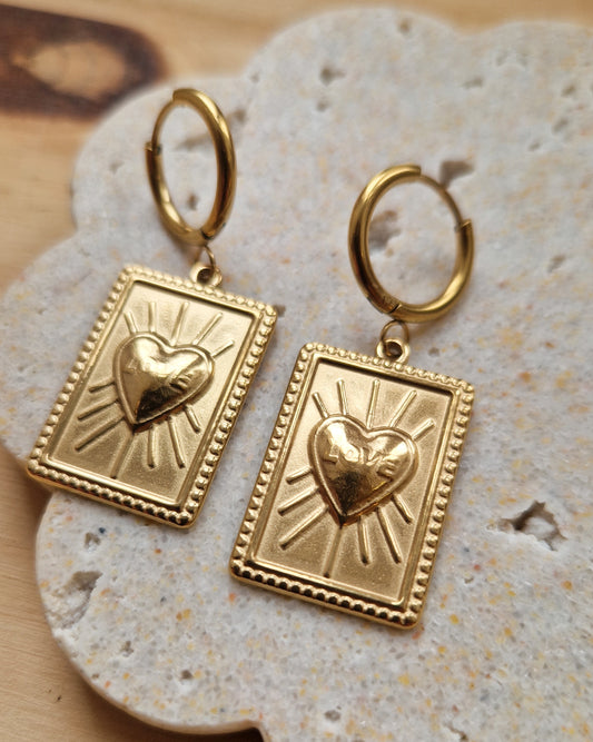Boucles d’oreilles Love