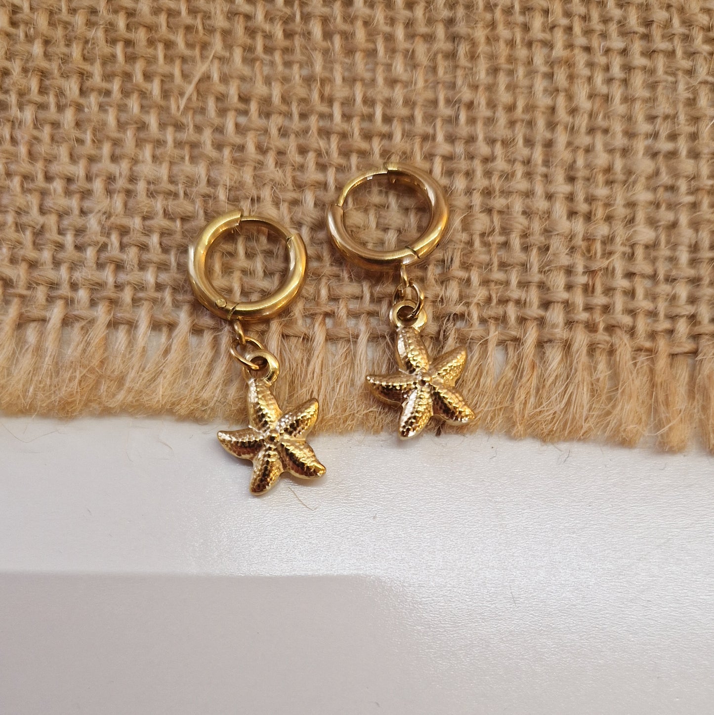 Boucles d’oreilles Petites étoiles de mer