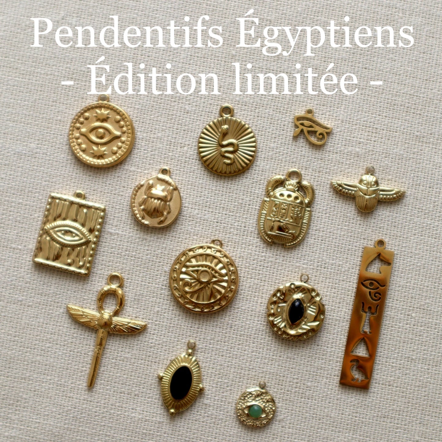 Pendentifs Égyptiens - ÉDITION LIMITÉE