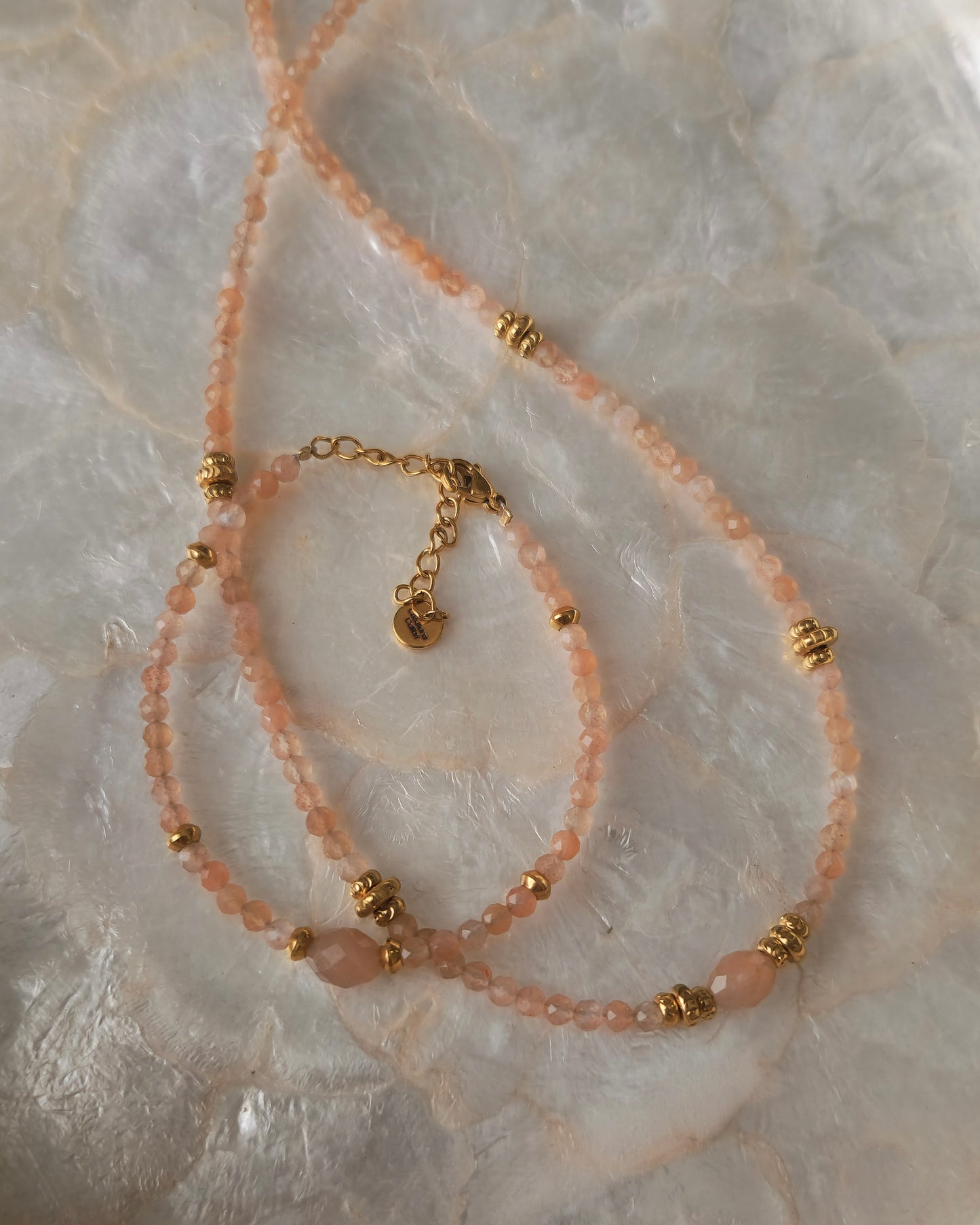 Ras de cou et bracelet Lana