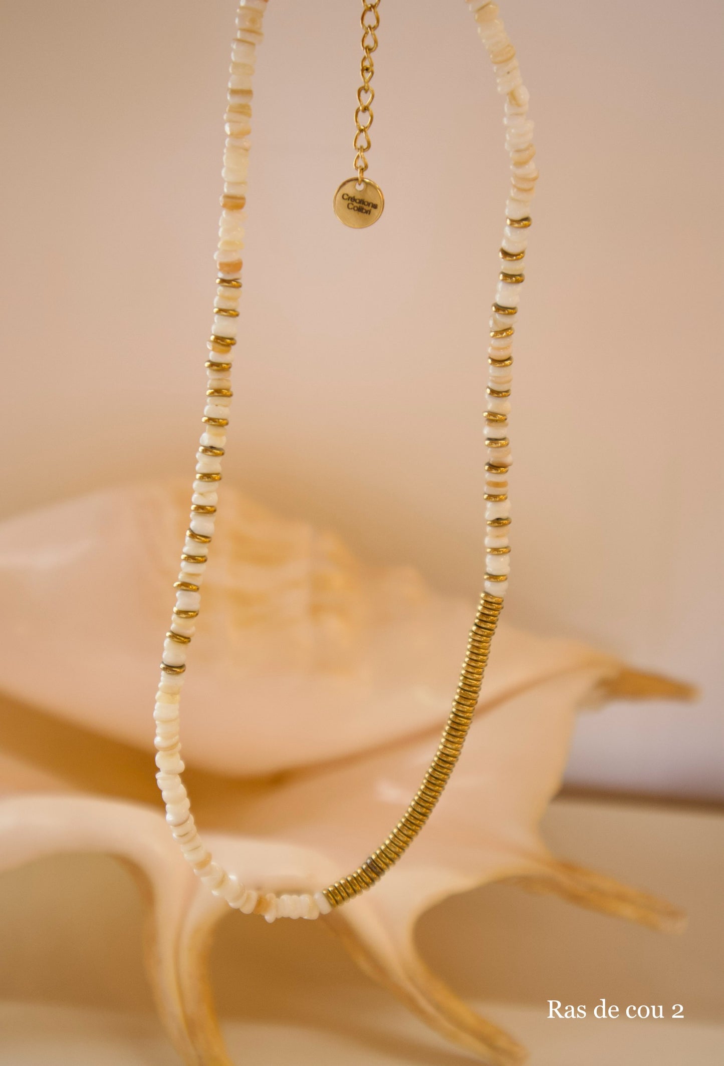 Bijoux Perles de coquillage