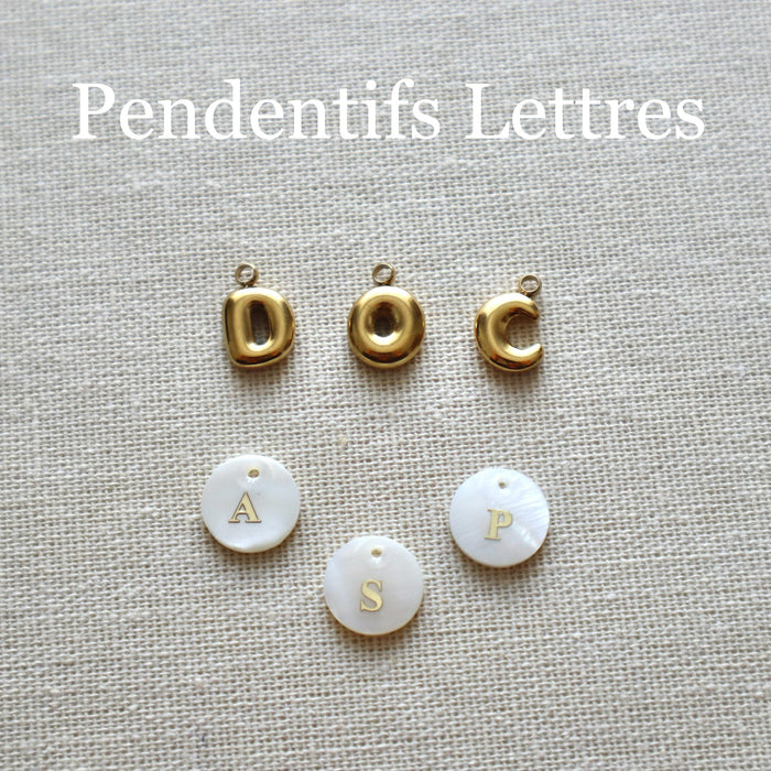 Pendentifs Lettres
