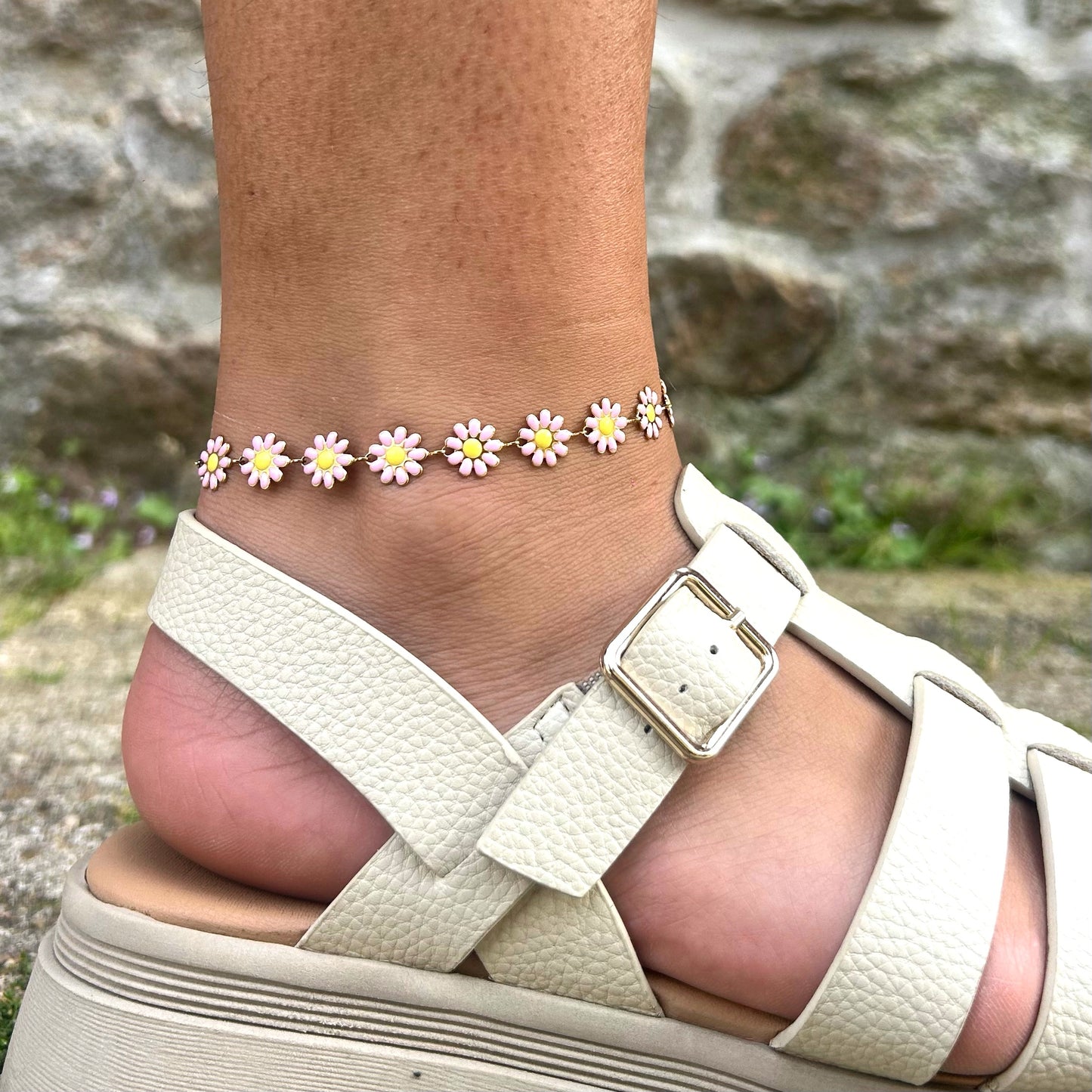 Bracelet de cheville Dahlia