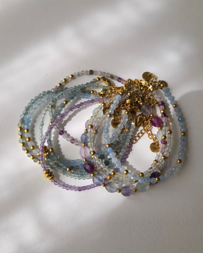 Bracelet Aline • Pierres semi-précieuses