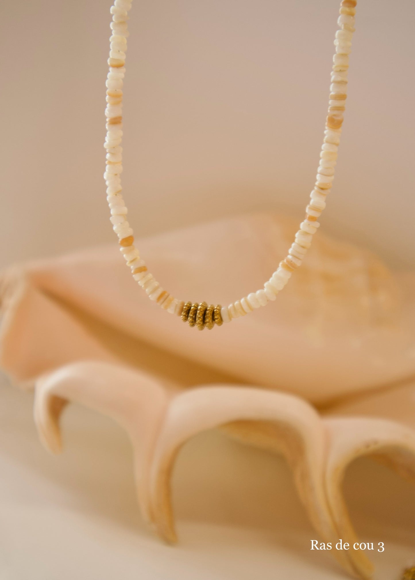Bijoux Perles de coquillage