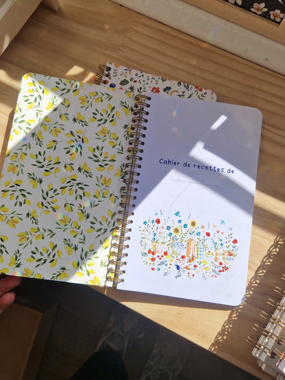 Cahier de recettes
