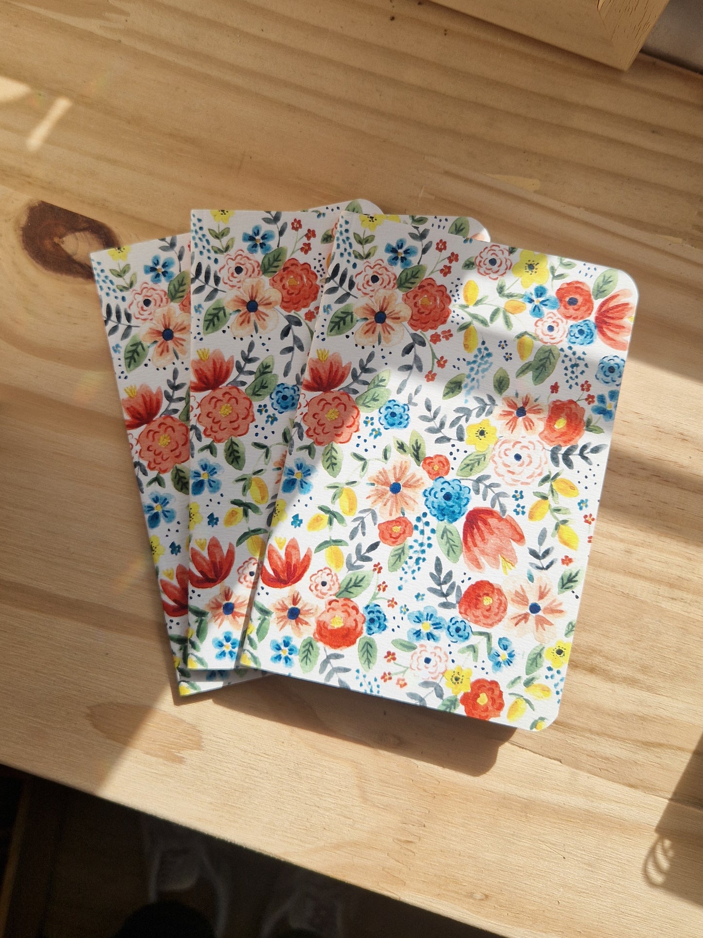 Carnet fleuri