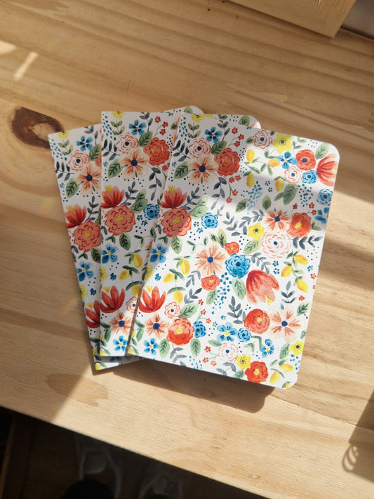 Carnet fleuri