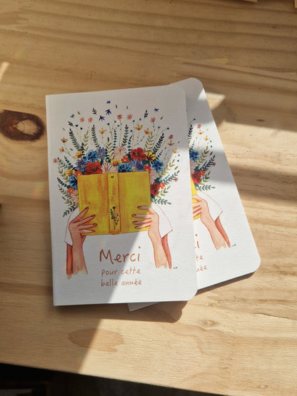 Carnet Merci pour cette belle année