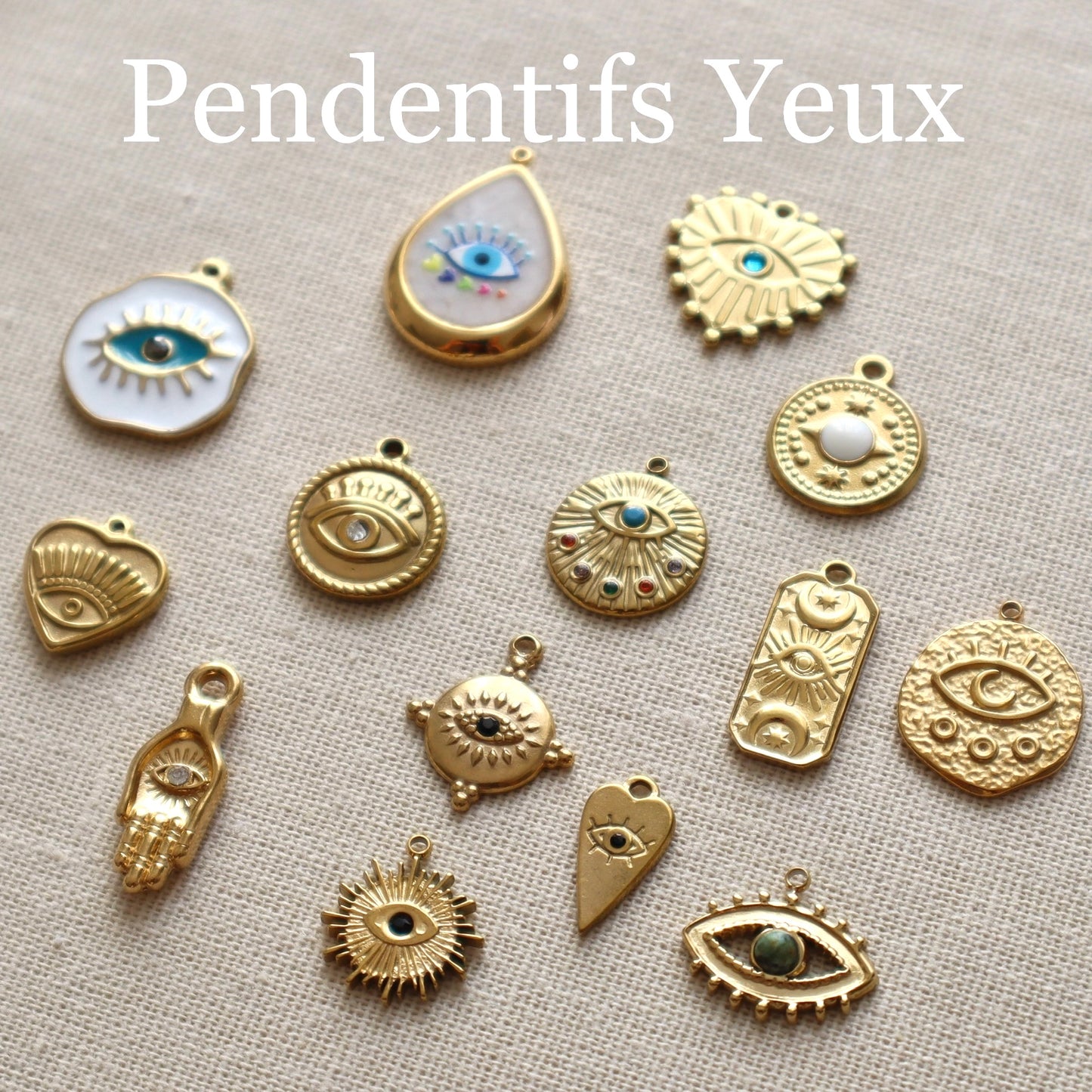 Pendentifs Yeux II