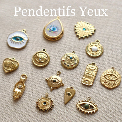 Pendentifs Yeux II