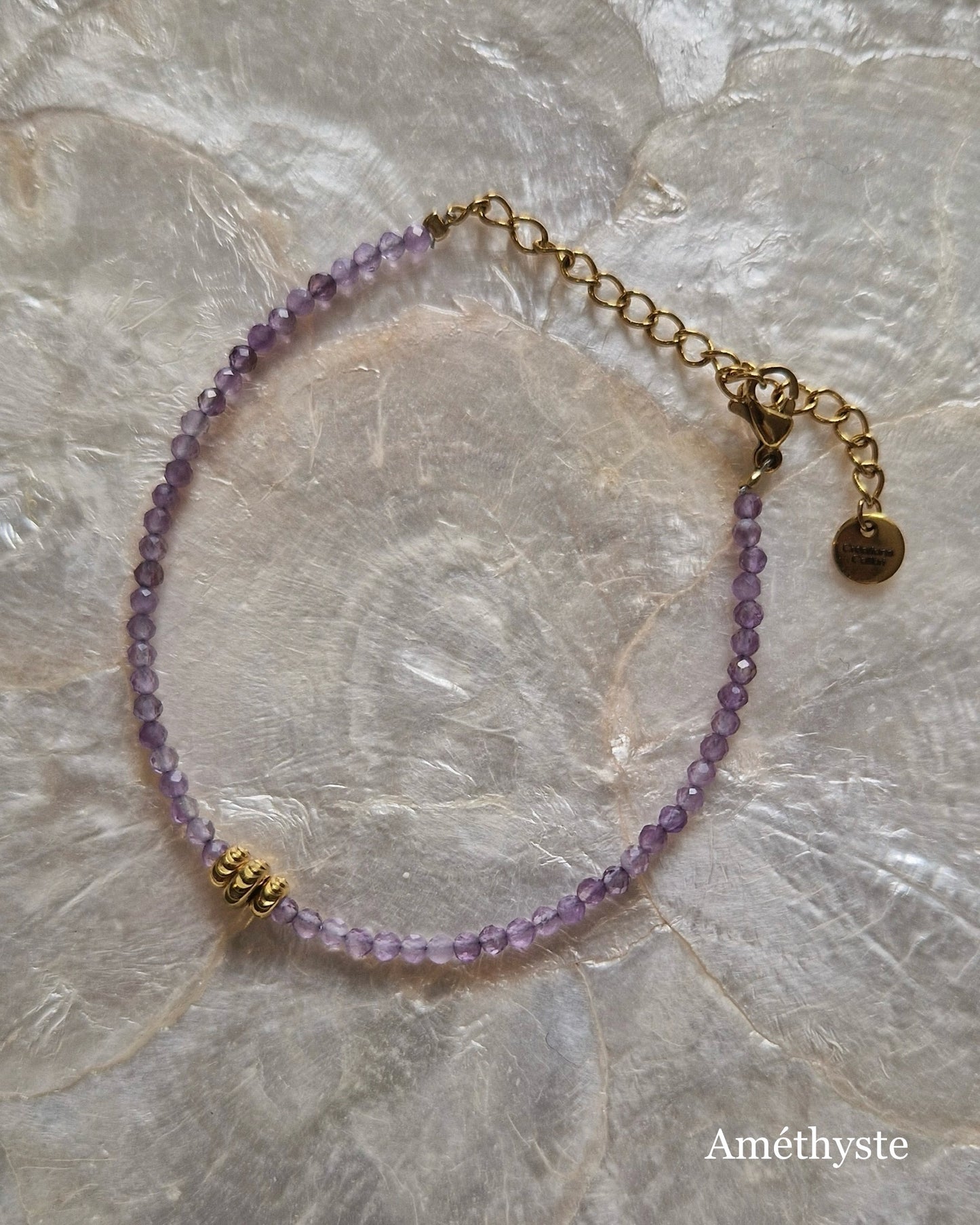 Bracelet Aline • Pierres semi-précieuses