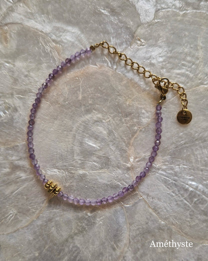 Bracelet Aline • Pierres semi-précieuses