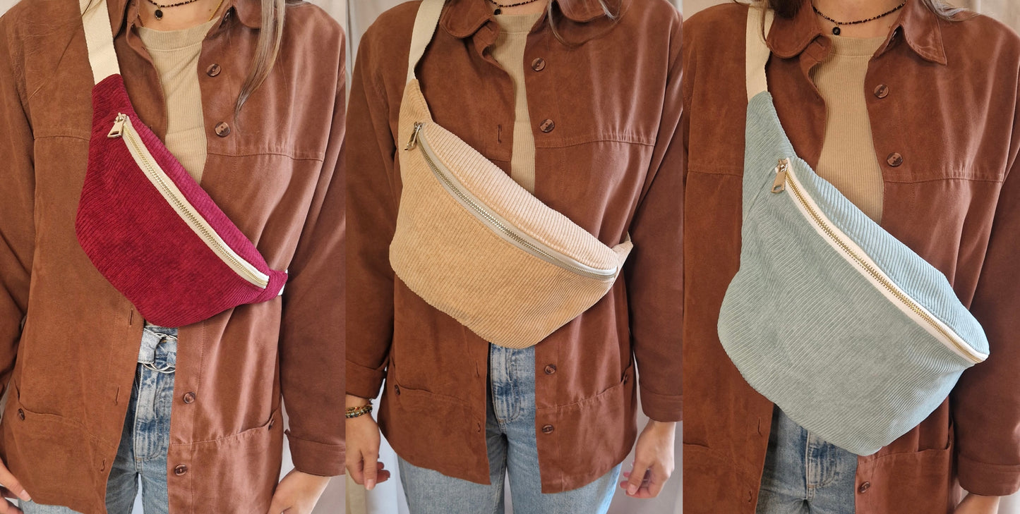 Pré-commande Sac Banane 20 coloris & 3 tailles