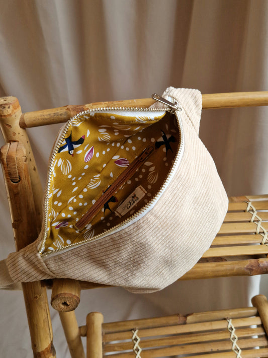 Sac Banane Crème Taille Small