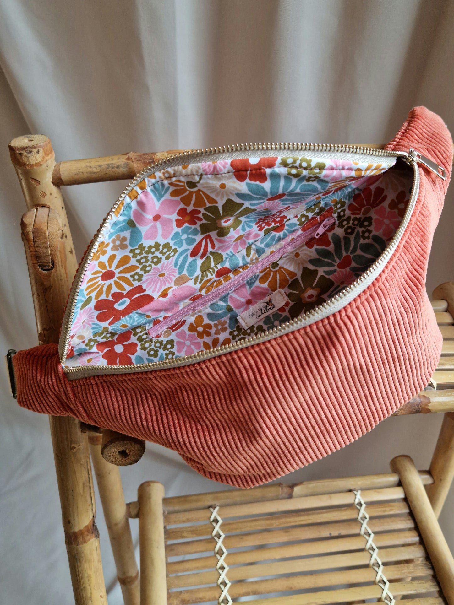 Sac Banane Corail Taille Medium