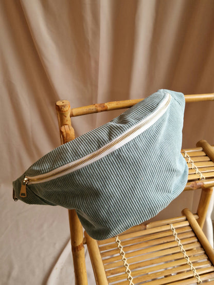 Sac Banane Turquoise Taille Large