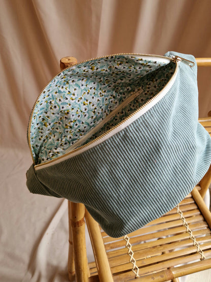 Sac Banane Turquoise Taille Large