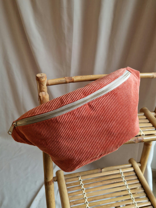 Sac Banane Corail Taille Large