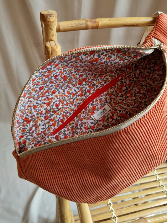 Sac Banane Corail Taille Large
