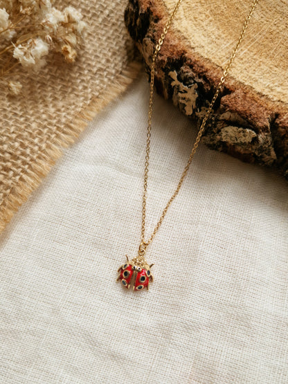 Collier Petite Coccinelle