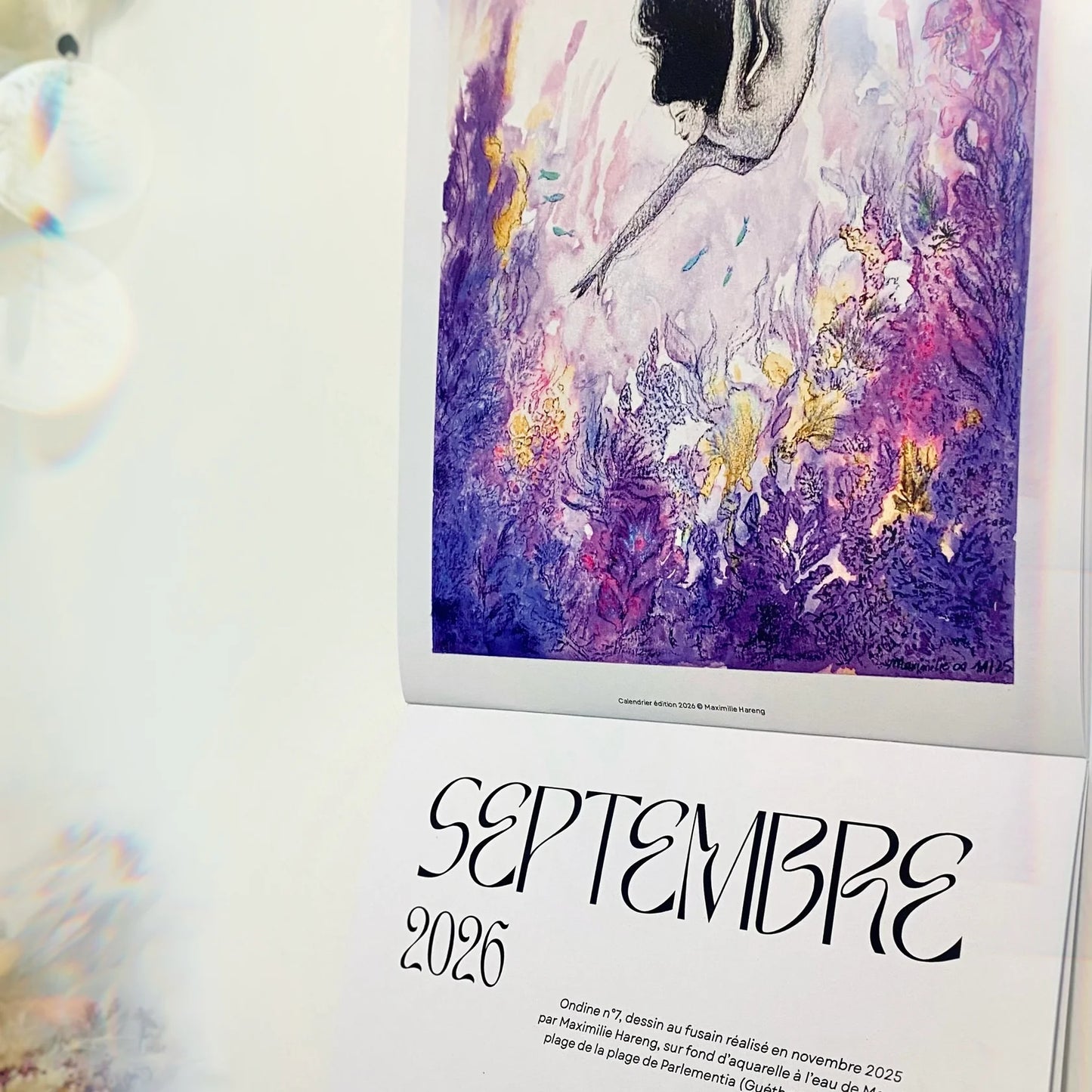 Calendrier 2026 MaximilieArt