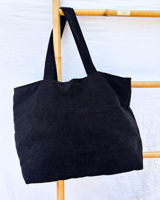 Sac velours Noir