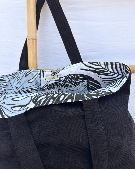 Sac velours Noir