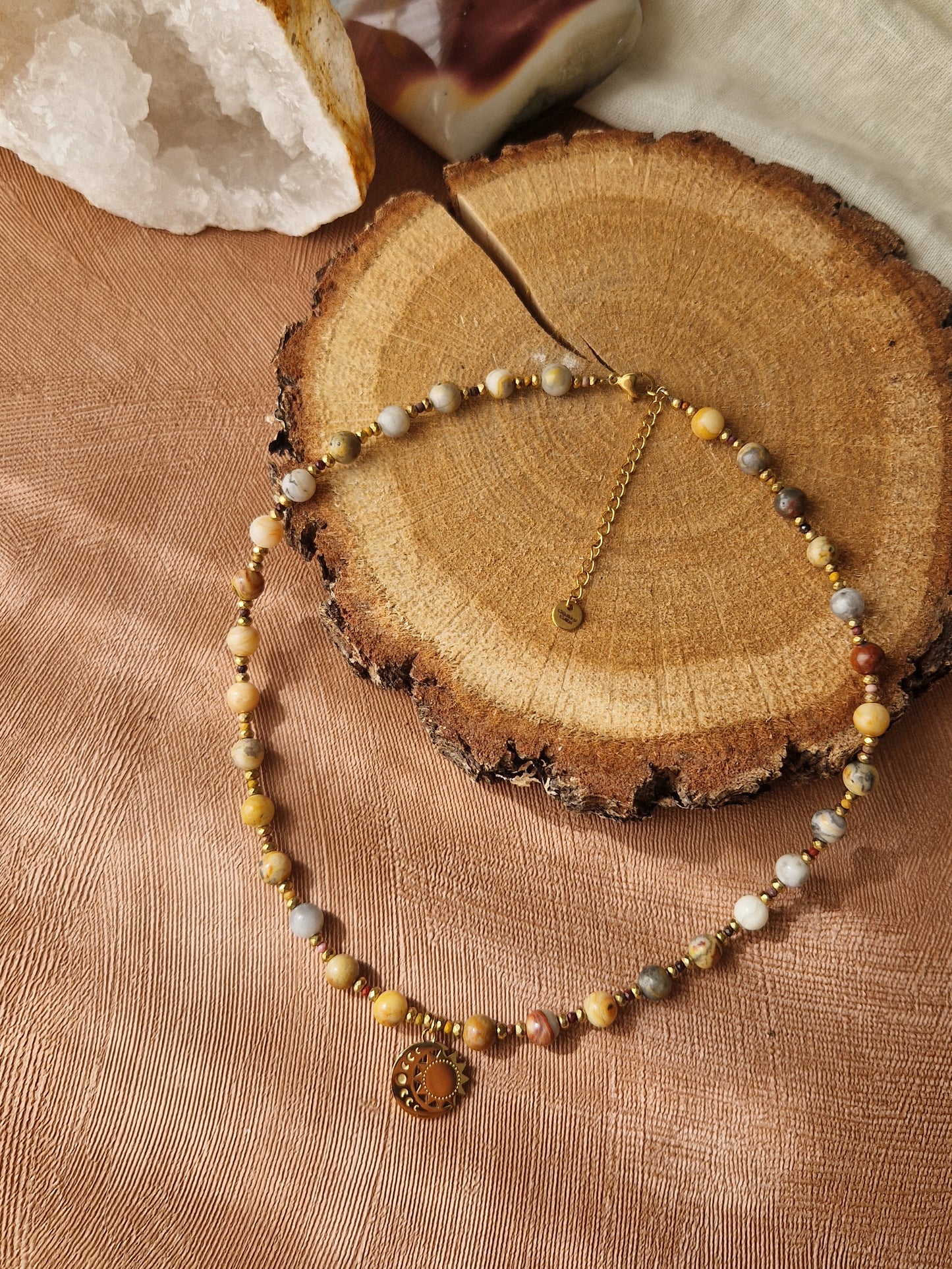 Collier #9 - Heart to Earth