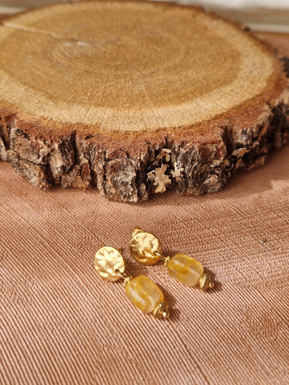 Boucles d'oreilles #3 - Heart to Earth