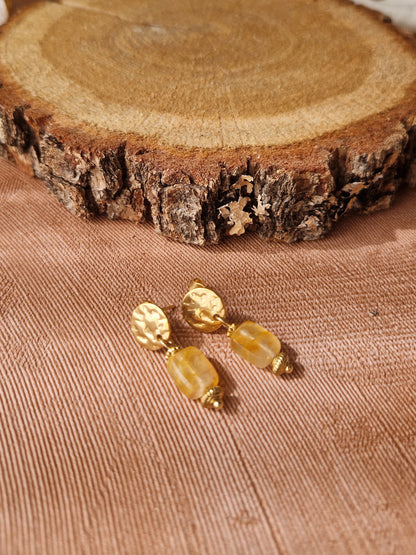 Boucles d'oreilles #3 - Heart to Earth