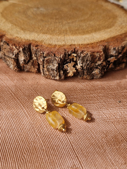 Boucles d'oreilles #3 - Heart to Earth