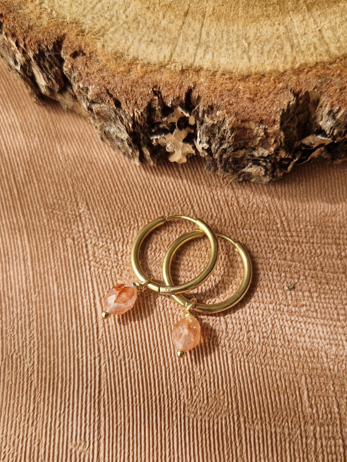 Boucles d'oreilles #8 - Heart to Earth