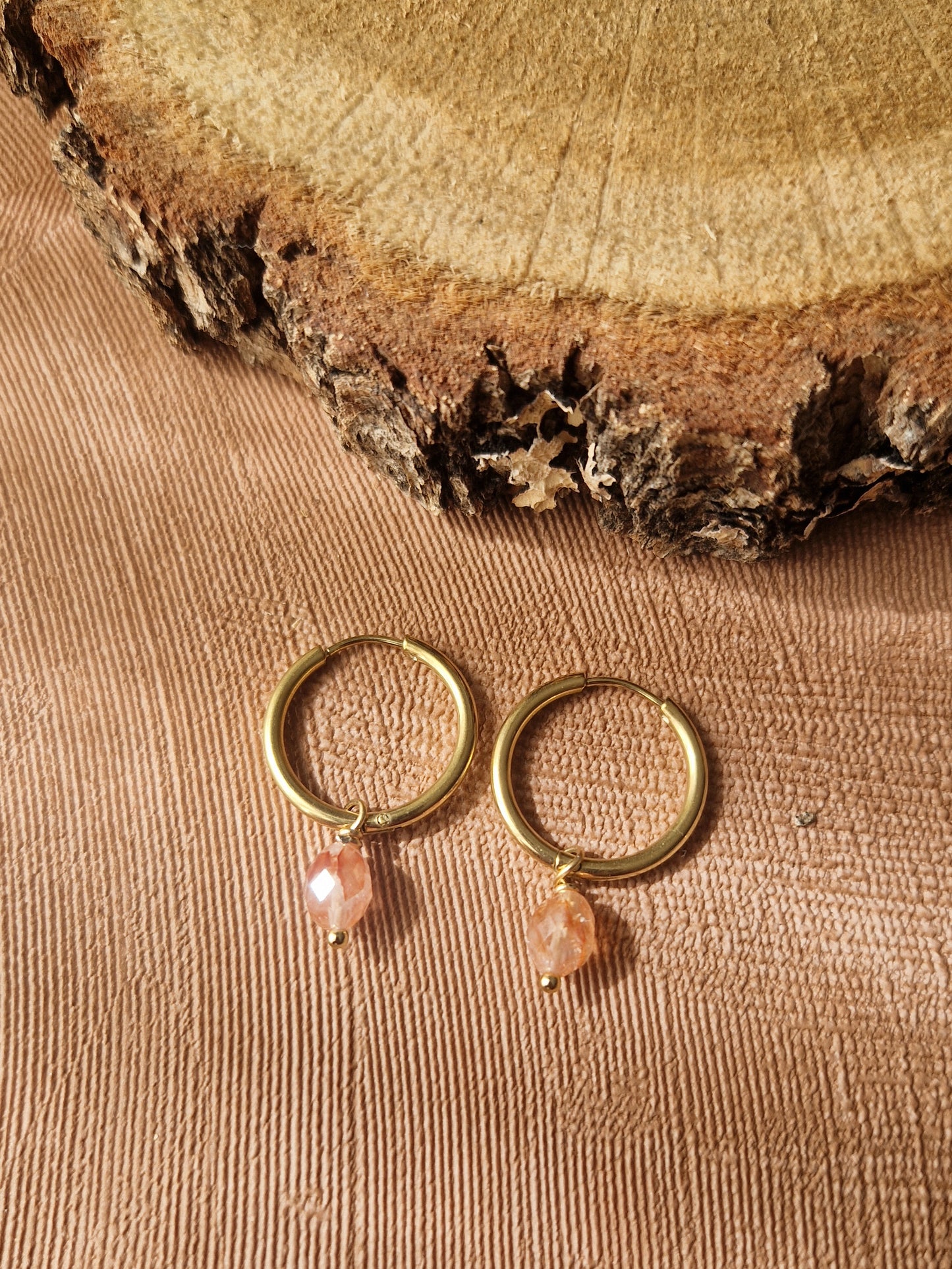 Boucles d'oreilles #8 - Heart to Earth