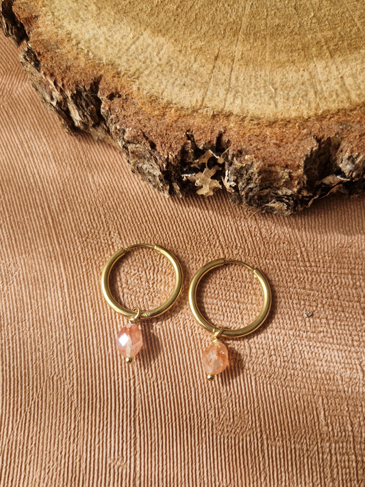 Boucles d'oreilles #8 - Heart to Earth