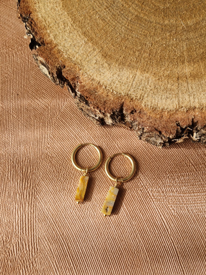 Boucles d'oreilles #4 - Heart to Earth