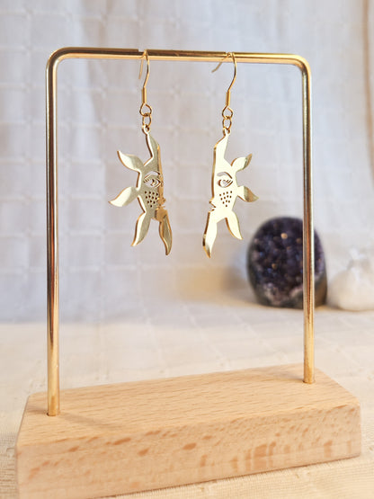 Boucles d'oreilles Héli