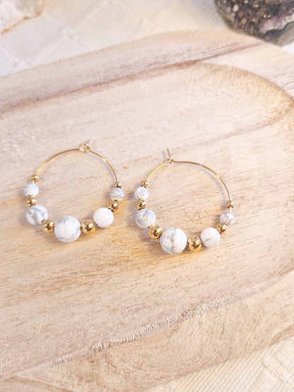 Boucles d'oreilles Stella